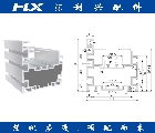 HLX-1173倍速线铝型材