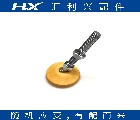 M16X100X80黄胶垫万向脚杯