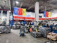 滚筒加工区